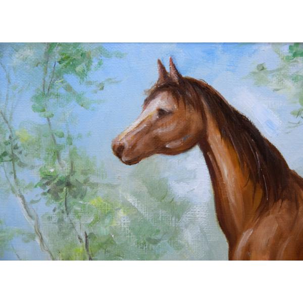 真作】絵画 鈴木政輝 油彩8号 静かな水辺 運輸大臣賞 箱・黄袋入 T156