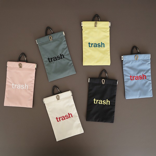 楽天市場】POY 携帯用ゴミ箱 トラッシュポーチWEEKEND / SYMBOLポーイ