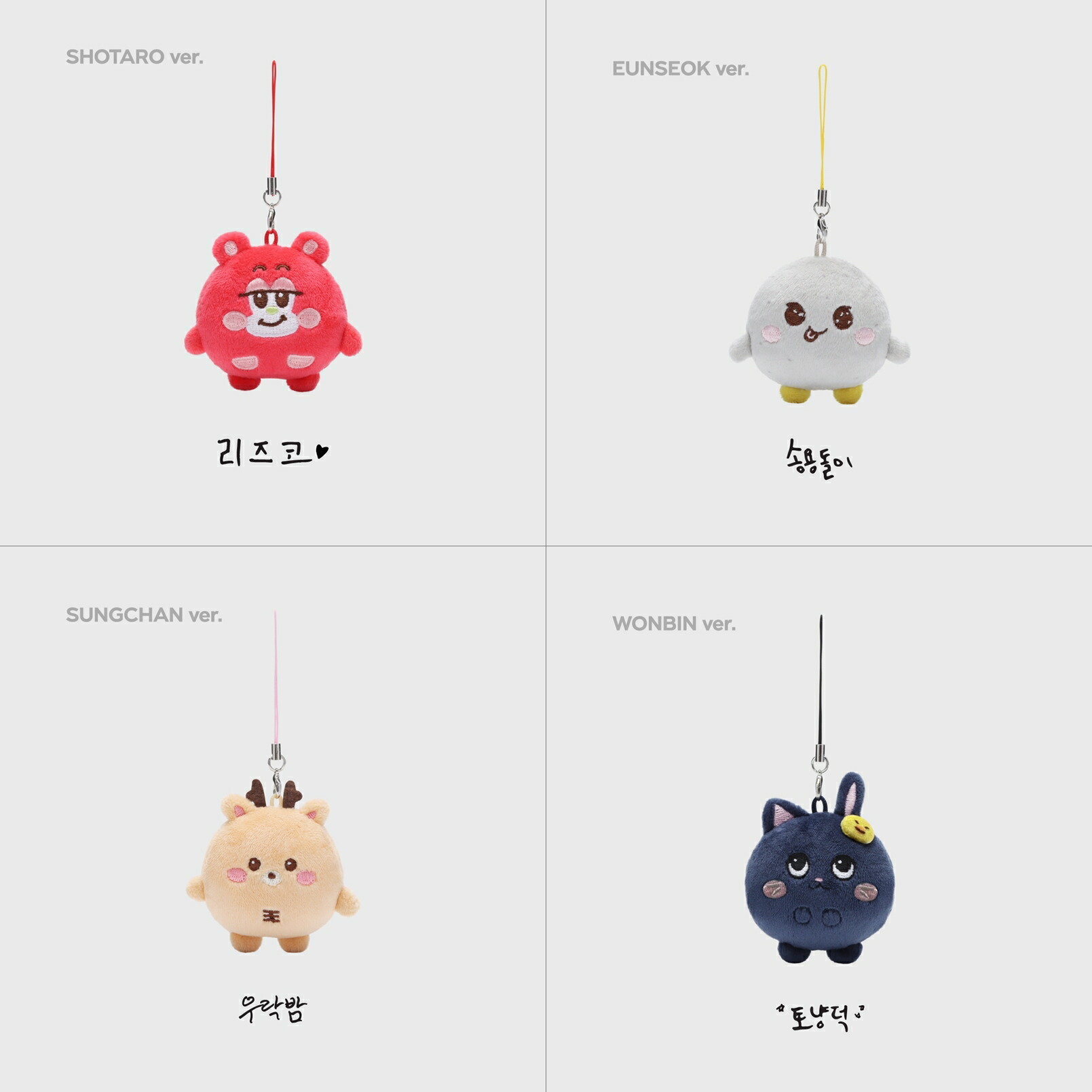 公式MD RIIZE 10cmドール KEYRING ウンソク ソンヨンドリ RIIZE