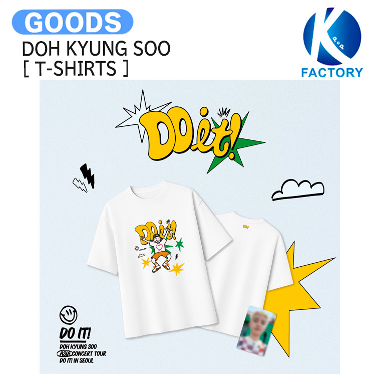 楽天市場】DOH KYUNG SOO [ T-SHIRTS ] ASIA CONCERT TOUR [DO it!] MD