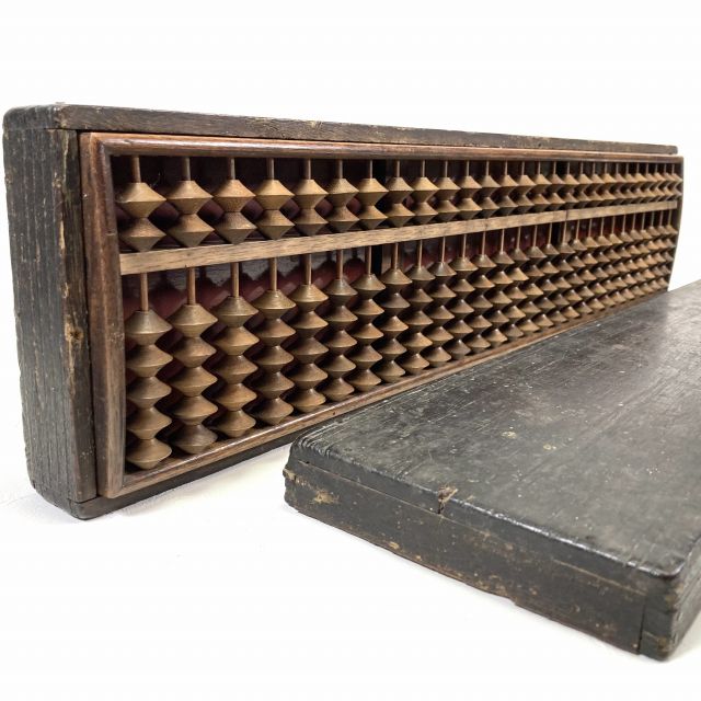 楽天市場】巨大 7玉算盤 ケース入り 7つ玉そろばん 16進法 0066文具