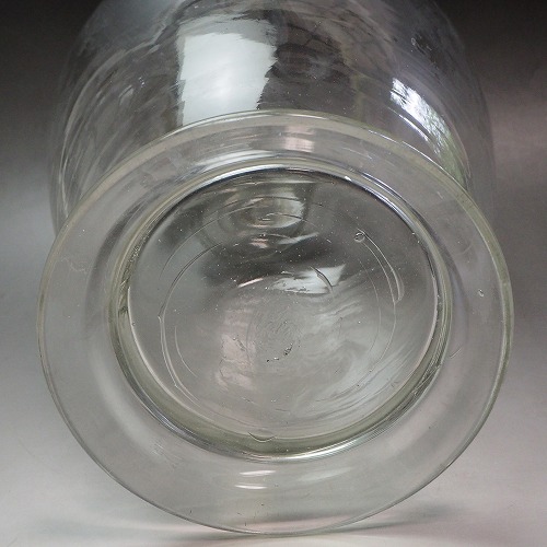 楽天市場】巨大なガラス瓶 容器 クリア 0186レトロ アンティーク 雑貨