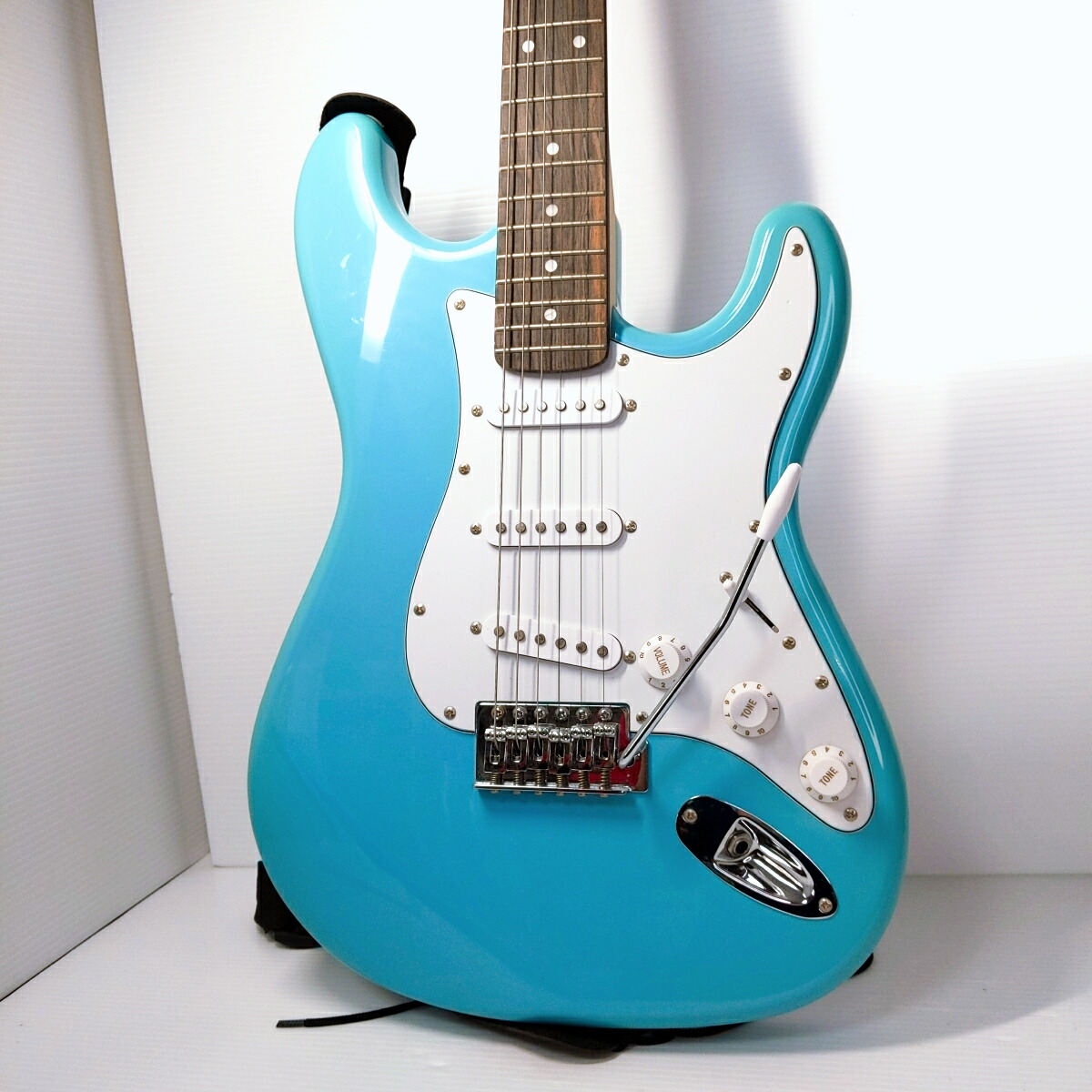 セルダー SELDER ストラト ストラトキャスター メイプル 杢目 青