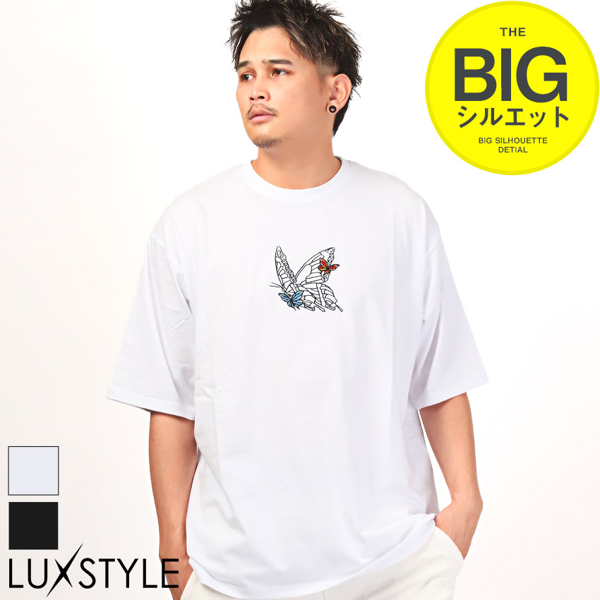 楽天市場】△送料無料△ Tシャツ メンズ 半袖 ビッグシルエット 刺繍