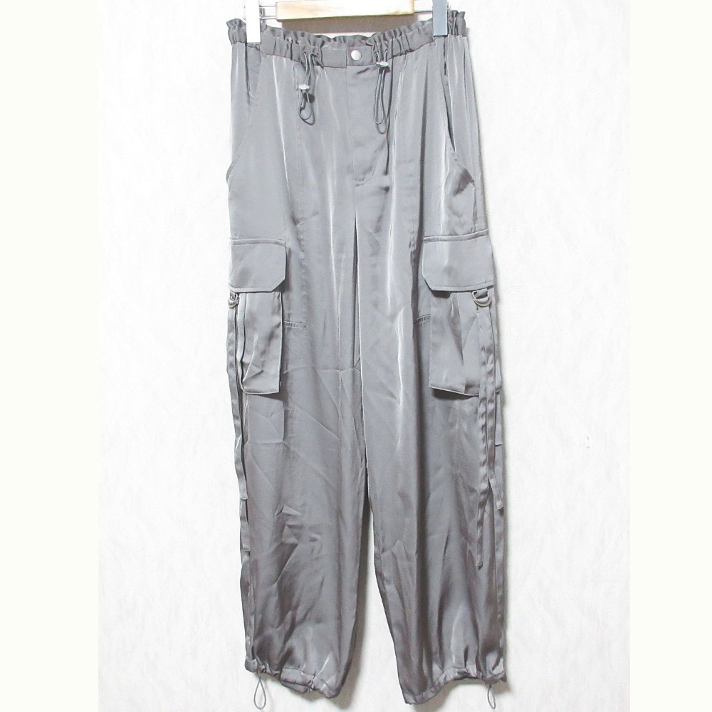 楽天市場】サテンカーゴパンツ（レディースファッション）の通販