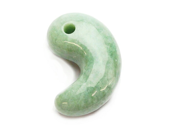 楽天市場】勾玉 翡翠(ヒスイ)ジェダイト 約50mm 本翡翠ミャンマー産1個