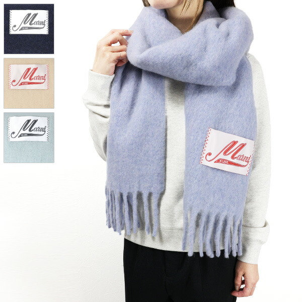 MARNI マルニ アルパカ製ストライプスカーフ MARNI マルニ マフラー