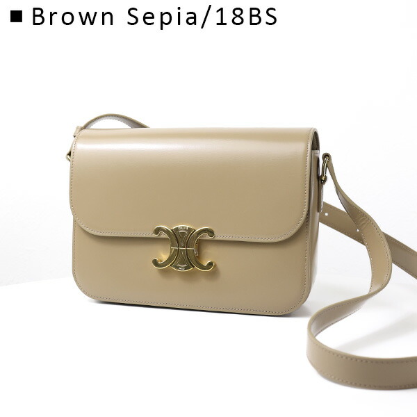 楽天市場】CELINE セリーヌ CLASSIQUE TRIOMPHE Shoulder Bag