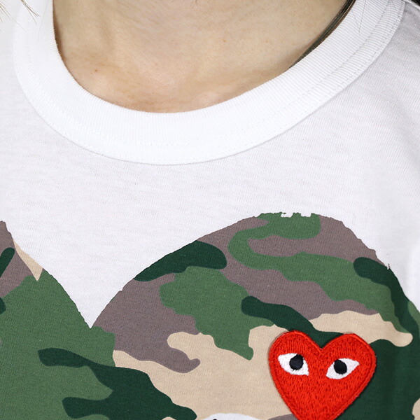 楽天市場】COMME des GARCONS コムデギャルソン Play Camouflage Heart