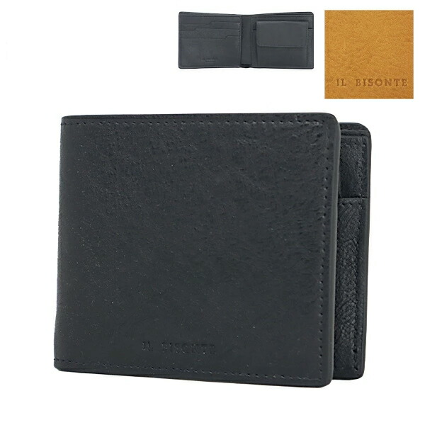 楽天市場】IL BISONTE イルビゾンテ BI FOLD WALLET SBW060 POX001