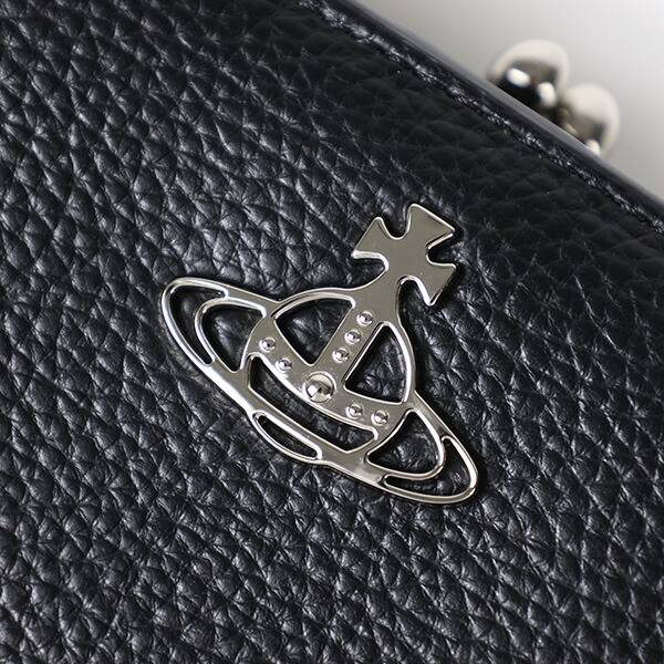 ヴィヴィアンウエストウッド 二つ折り財布 がま口 オーブ ロゴ