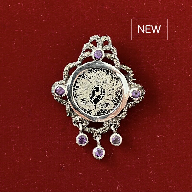 楽天市場】『Diane Claeysダイアンクライス アメジストのペンダント