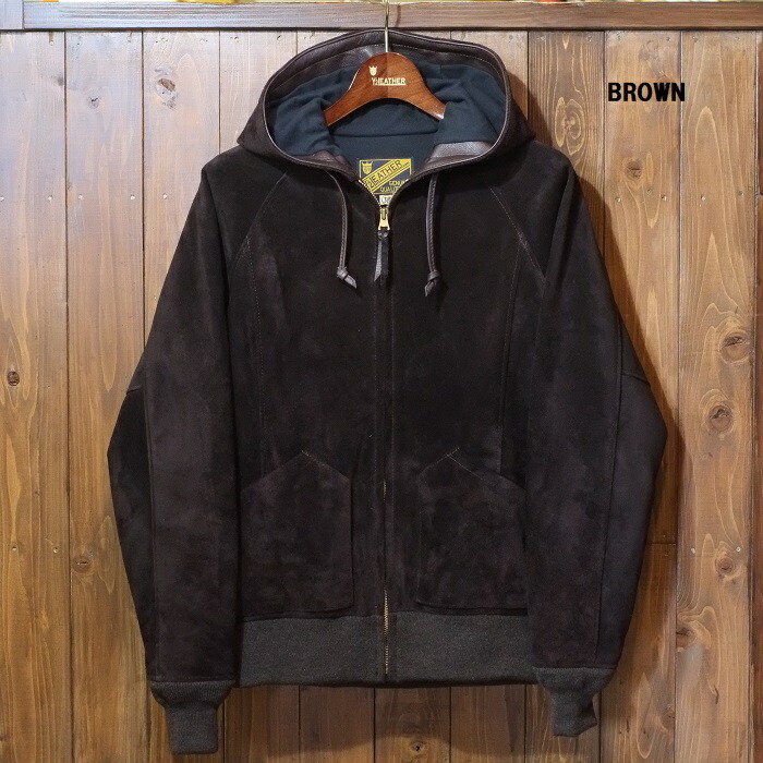 楽天市場】Y'2 LEATHER ワイツーレザー【TB-152】【STEER.SUEDE HOODED