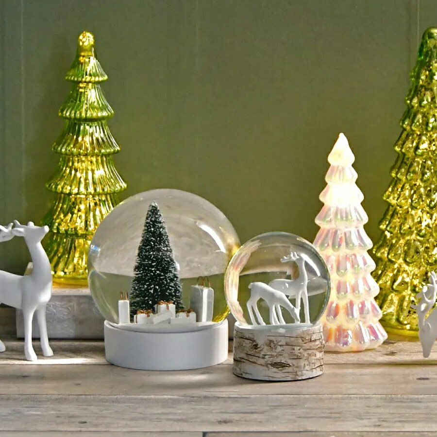 スノードーム││タイムズスクエアとクリスマスツリー│121 スノー