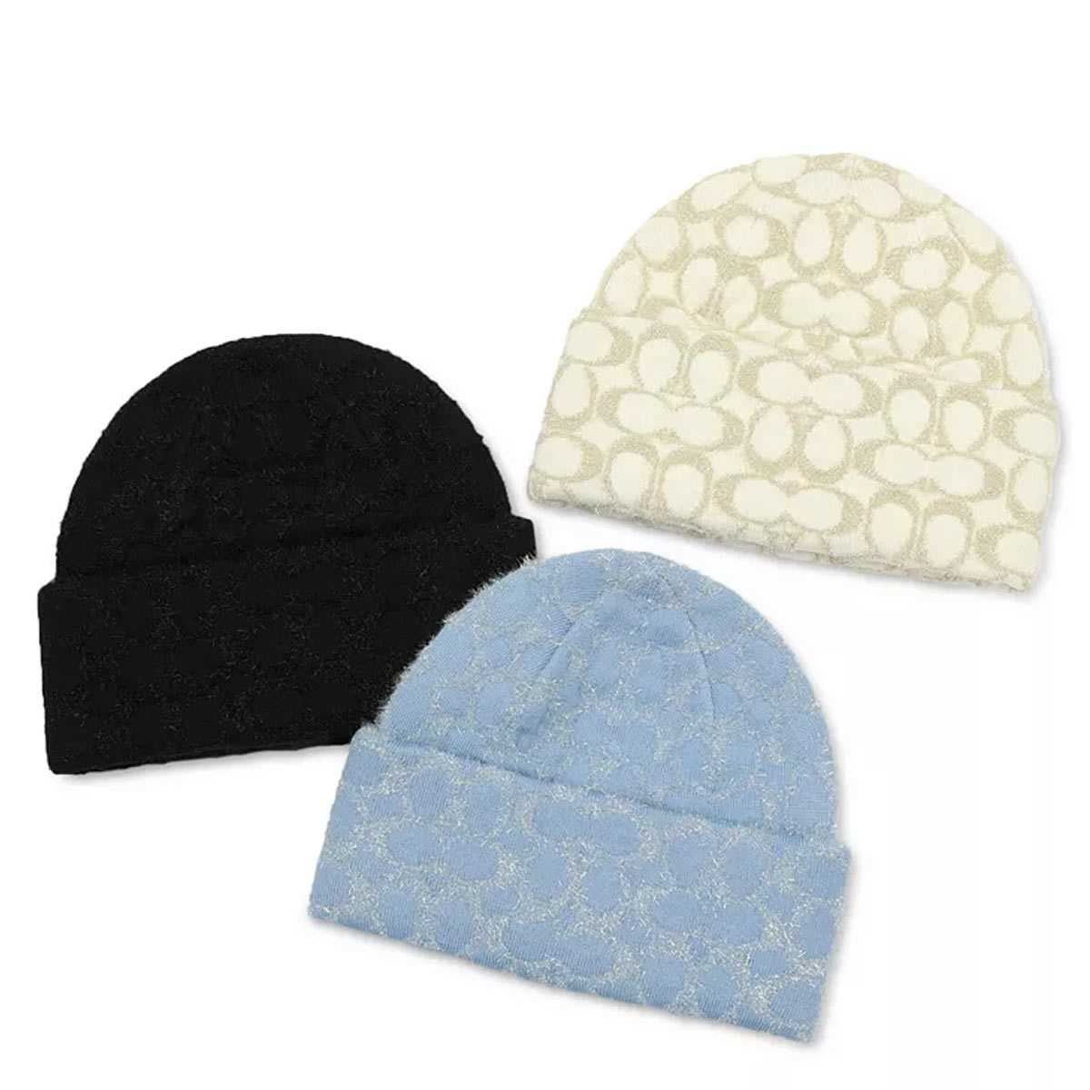 新品 COACH コーチ 男女兼用 ニットキャップ 新品 COACH コーチ 男女