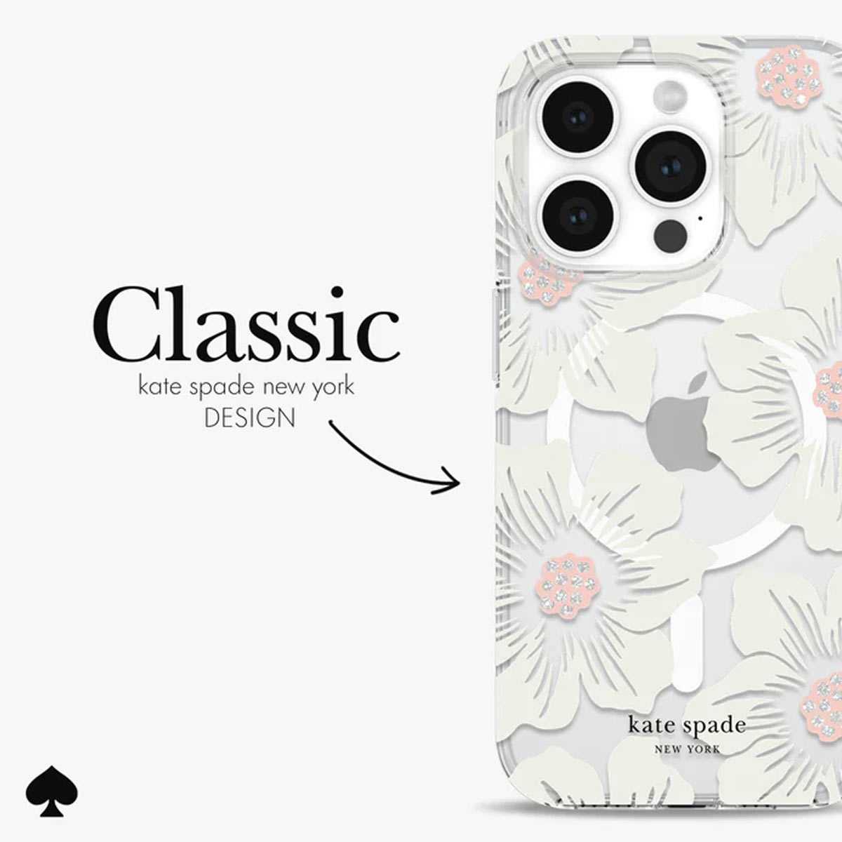 ケイトスペード】ダークラズベリー バンカーリング付 iPhone15対応