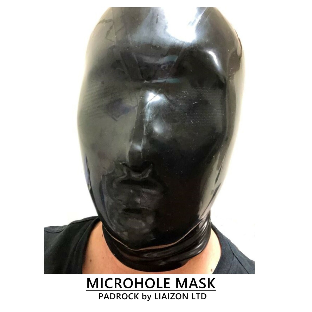 楽天市場】マイクロホールマスク ラバーマスク 無機質 モノになる : L