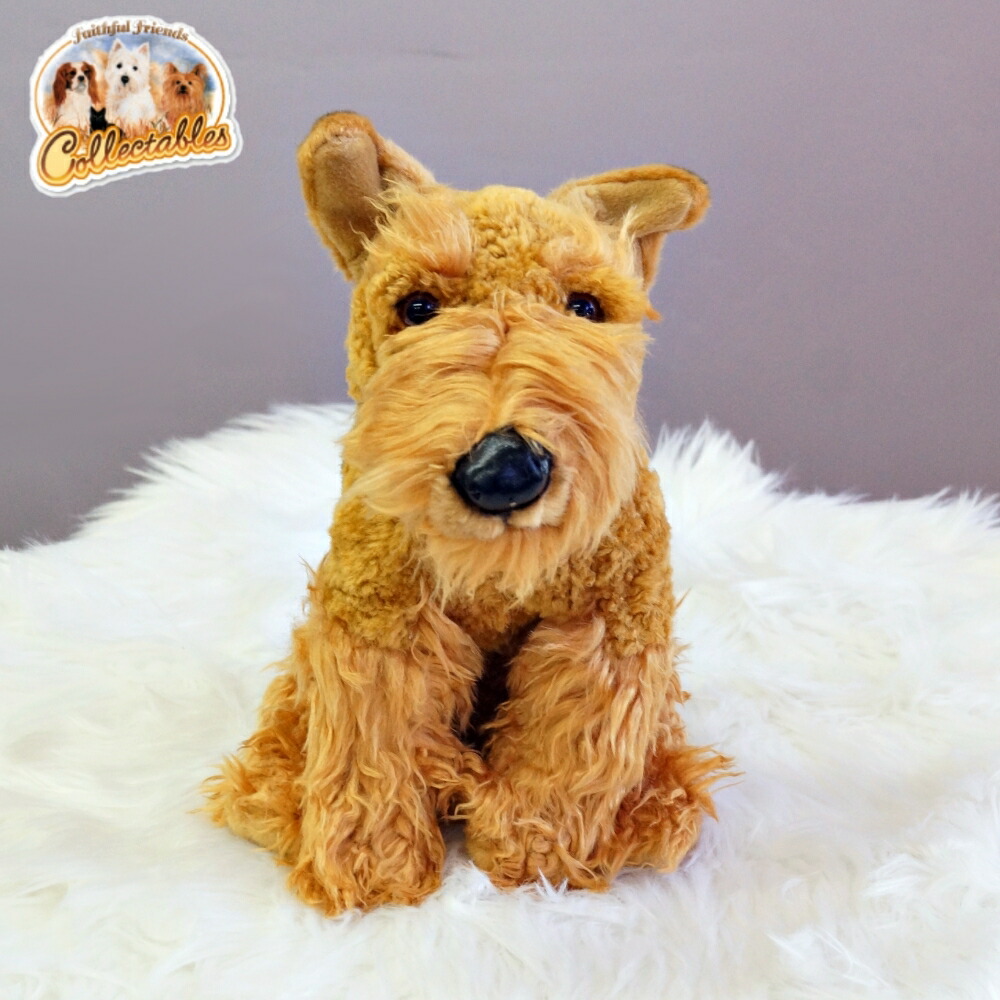 楽天市場】エアデールテリア ぬいぐるみ 犬 イヌ いぬ リアル faithful