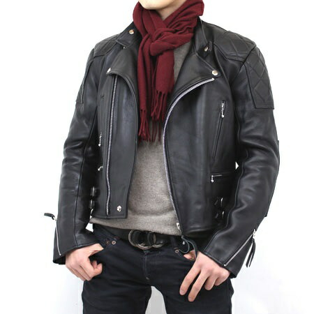 楽天市場】XS~6L ダブルライダース カウレザー 牛革 本革 本皮