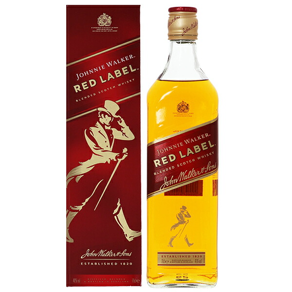 楽天市場】ジョニーウォーカー レッドラベル（赤ラベル） 40度 箱付