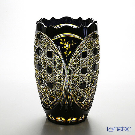 楽天市場】マイセン(Meissen) マイセンクリスタル 花瓶 3層被せ 26cm D