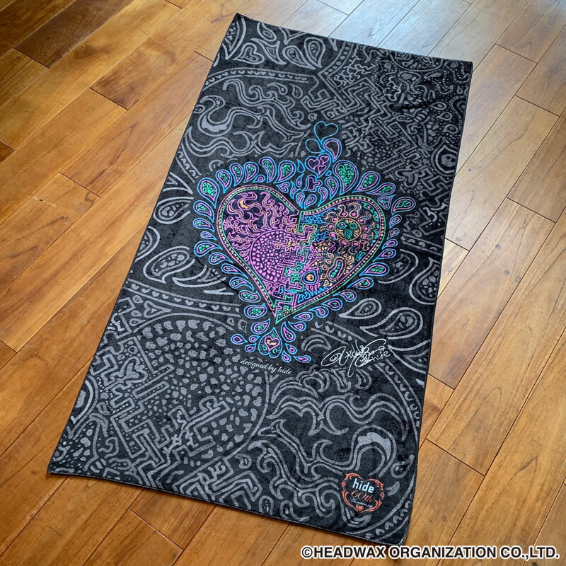 楽天市場】hide BIGタオルブランケット（hide Hand Drawn Heart ver