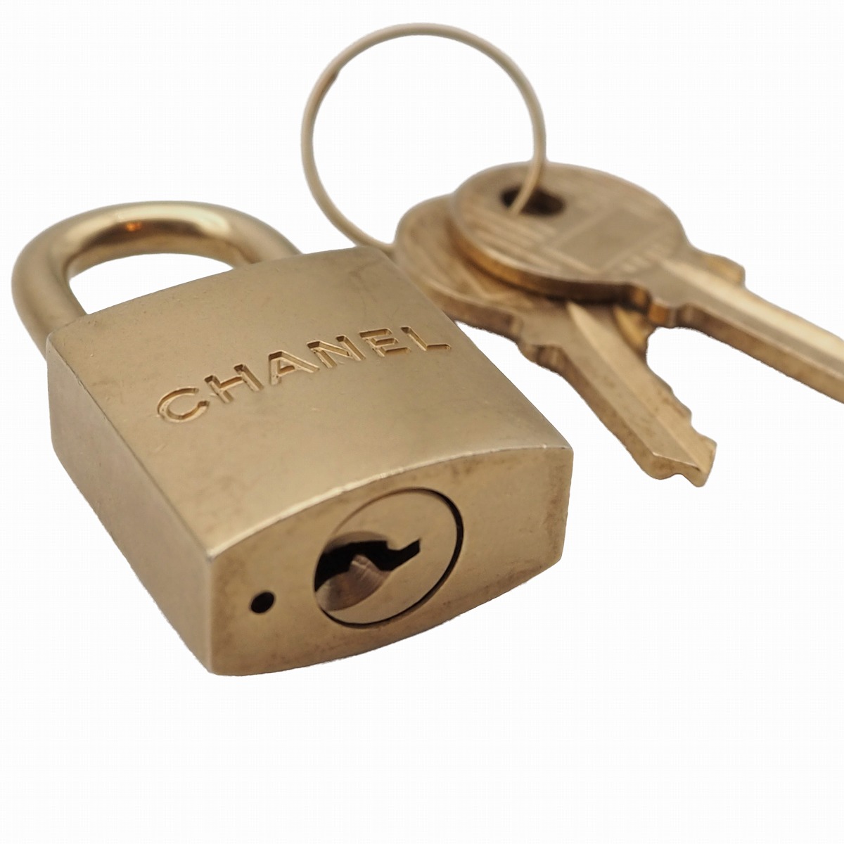 ◇美品◇ シャネル CHANEL カデナ パドロック 南京錠 小物 ココマーク