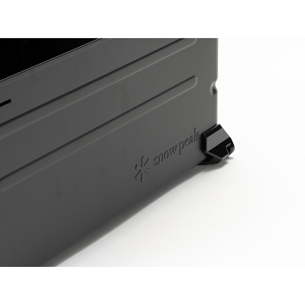 楽天市場】スノーピーク シェルフコンテナ 50 ブラック シェルコン50