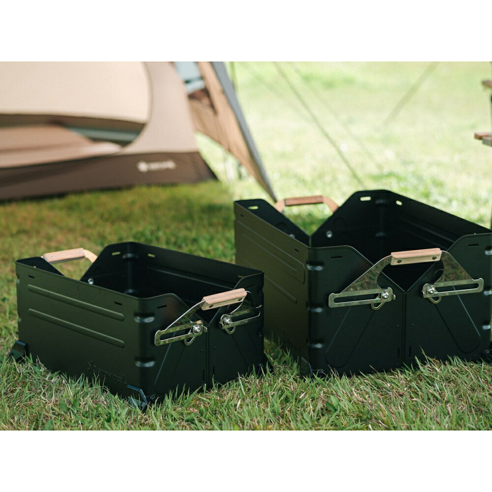 楽天市場】スノーピーク シェルフコンテナ 50 ブラック シェルコン50