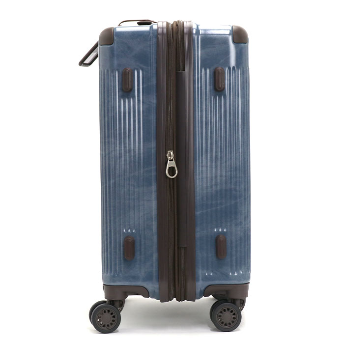 Lee ストライプキャリーバッグ ネイビー/ホワイト