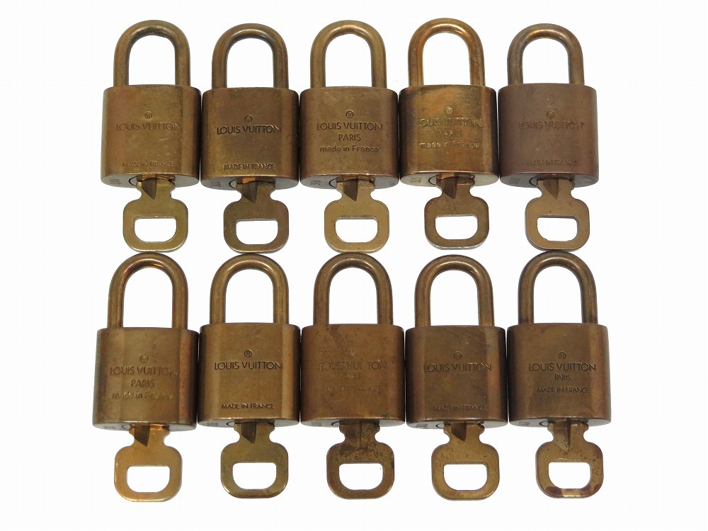 楽天市場】10点セット ルイ ヴィトン カデナ パドロック 南京錠
