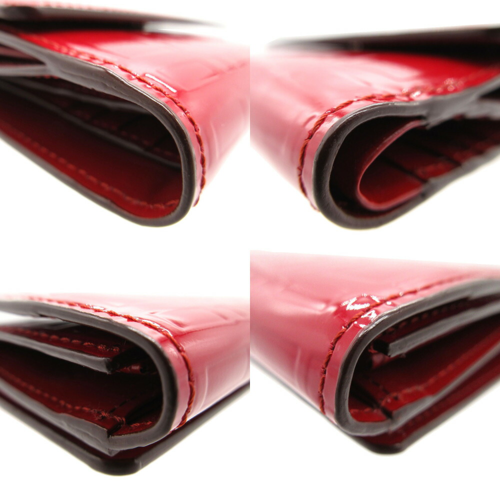 新品同様/未使用級 箱付き BURBERRY LONDON 折り財布 レッド系 未使用