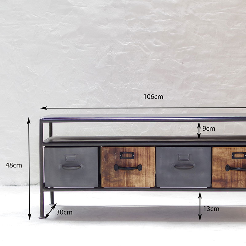 楽天市場】テレビボード アイアン インダストリアル家具 : LIFE FURNITURE