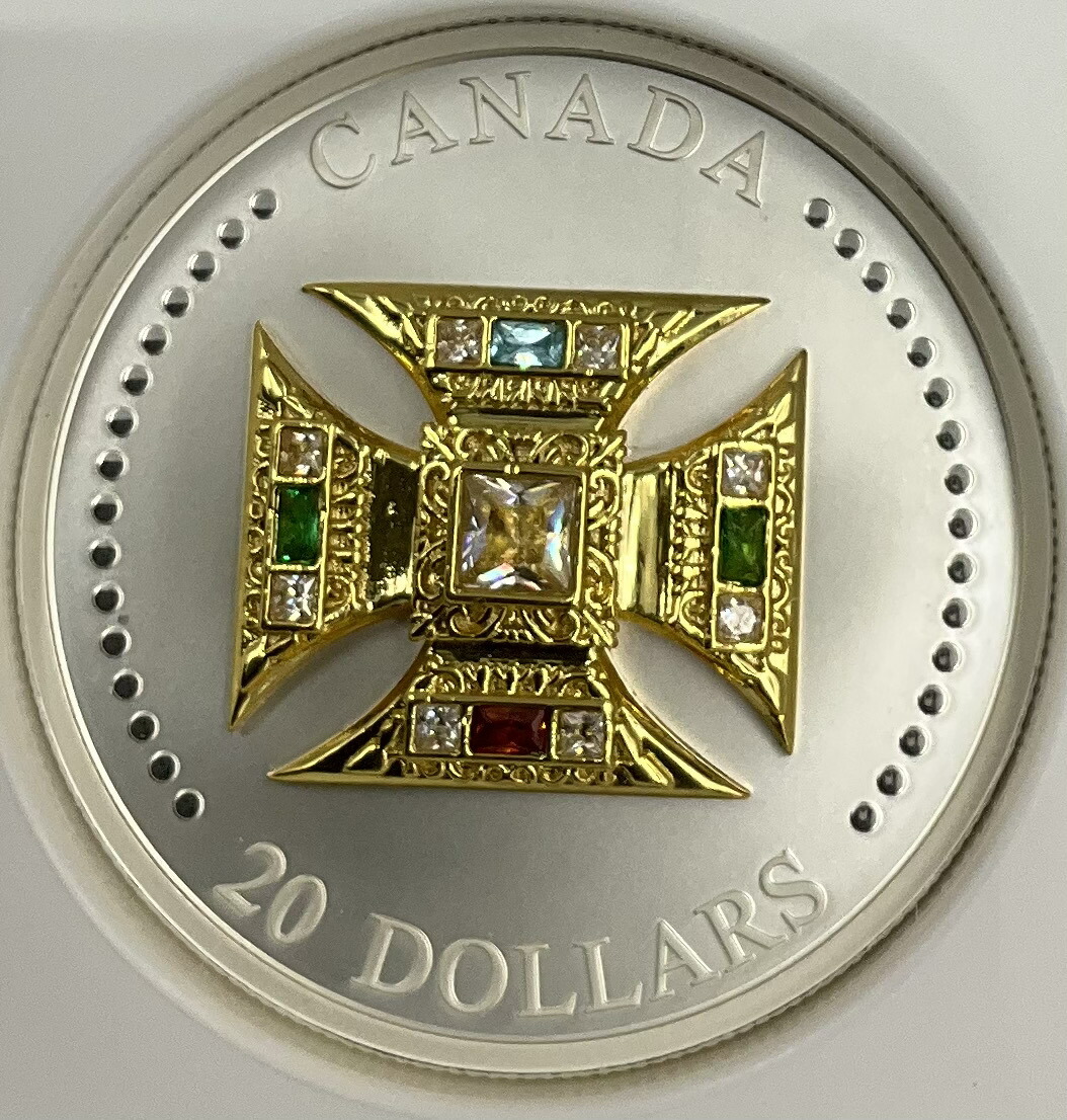 楽天市場】最高鑑定 2023年 カナダ 聖エドワード 王冠 20ドル 銀貨