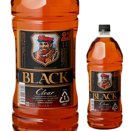 楽天市場】ニッカ ブラックニッカ クリア 37度 2700ml[ウイスキー