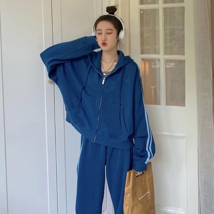 楽天市場】セットアップ 2点セット ジャージ スウェット ライン