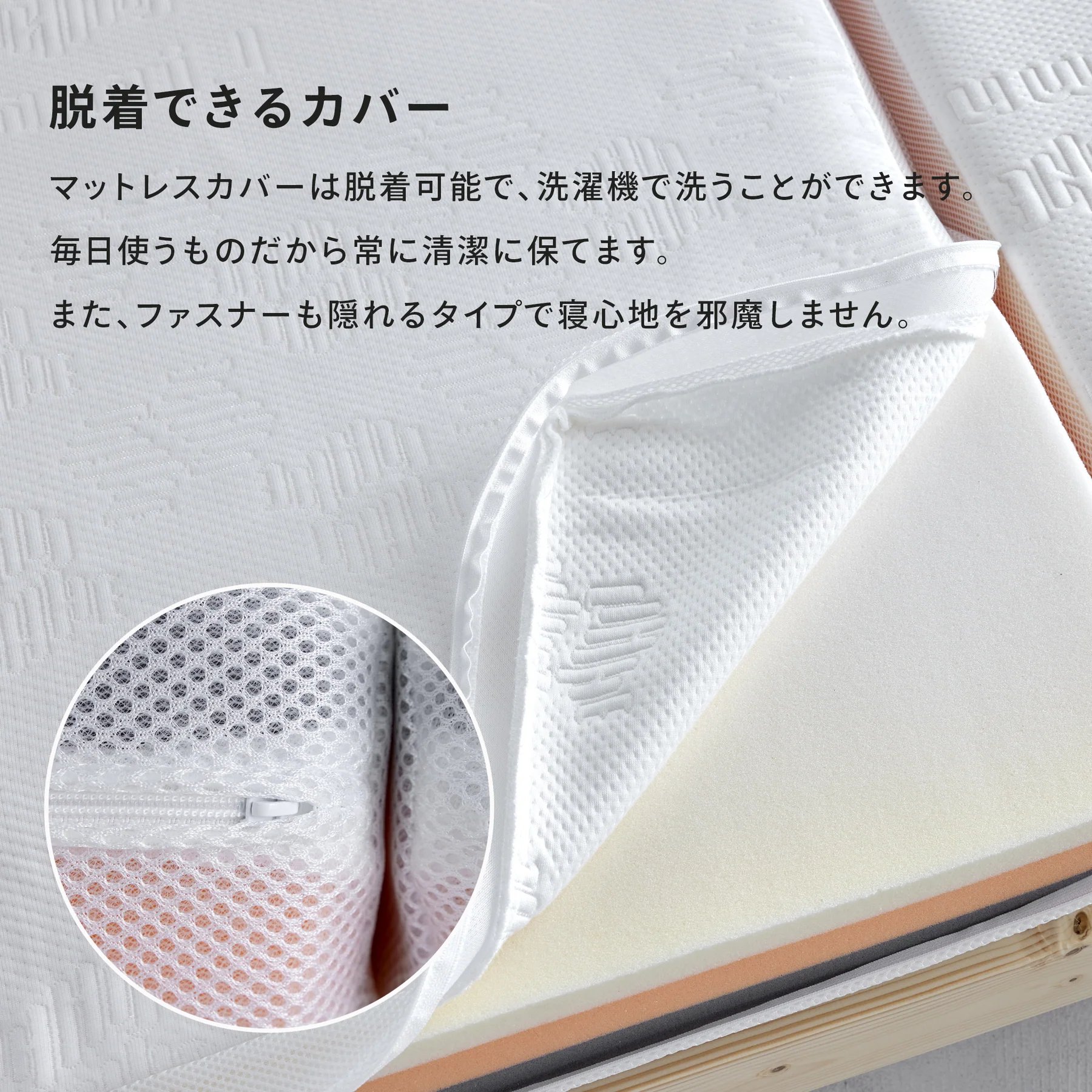 応援 割】三つ折りマットレス Limne 折り畳みマットレス (セミダブル