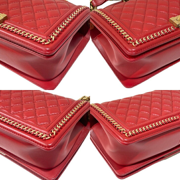 楽天市場】【中古】シャネル ボーイシャネル トップハンドル 2way