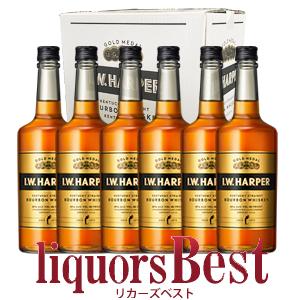 楽天市場】□18本買い送料無料！iwハーパー ゴールドメダル 700mlx18