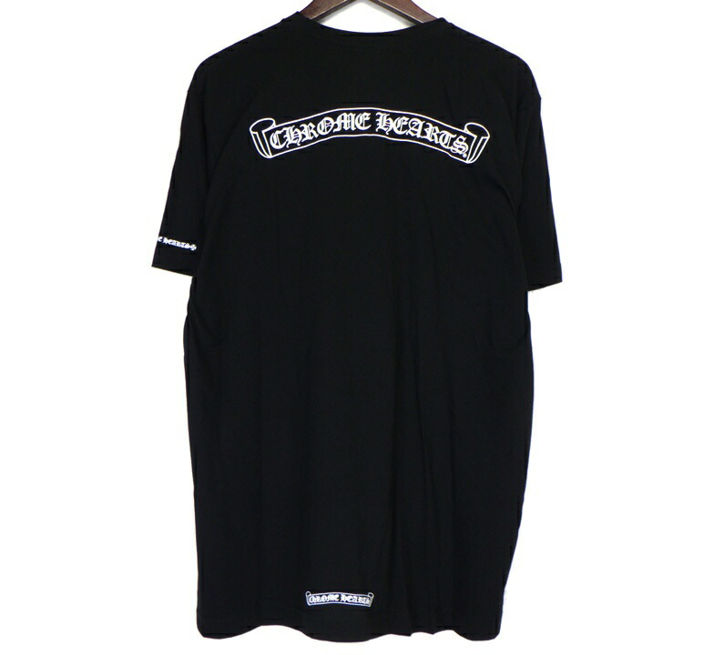 クロムハーツ 半袖Tシャツ ブラック L トップ CHROME HEARTS Vertical