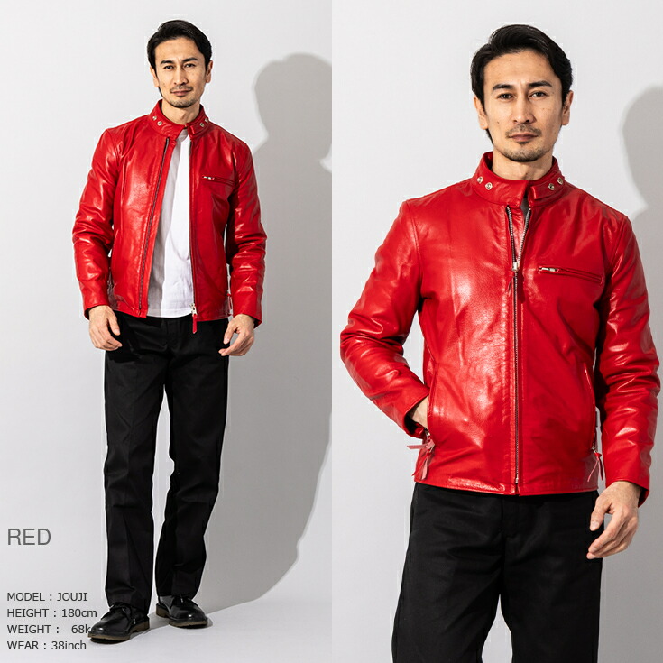 楽天市場】Horn Works 本革 USタイプ シングルライダースジャケット