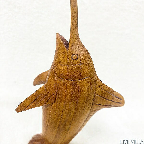 楽天市場】木彫り カジキ 魚 サカナ さかな フィッシュ 木 ウッド 置物