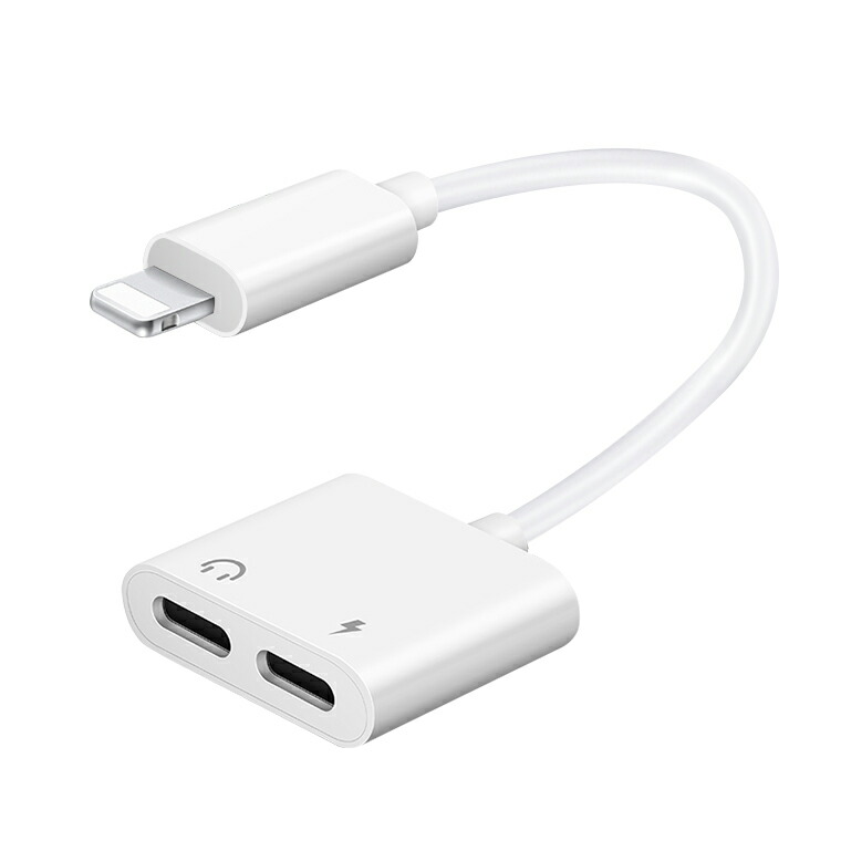 楽天市場】【楽天1位獲得】2in1 iPhone イヤホン変換ケーブル iPhone14