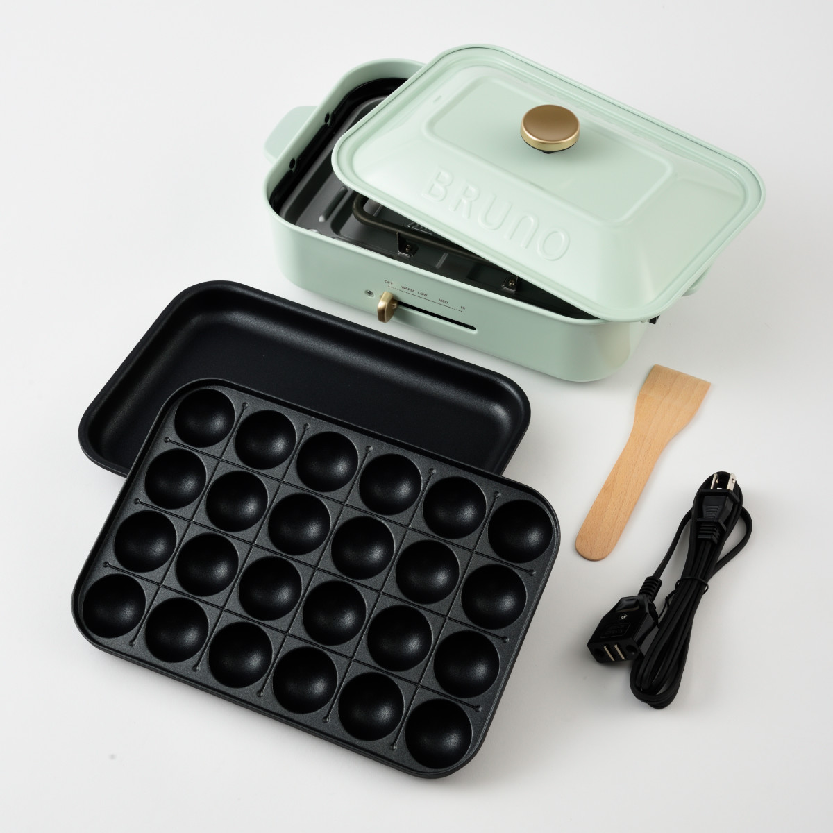 楽天市場】BRUNO コンパクトホットプレート 限定カラー たこ焼き