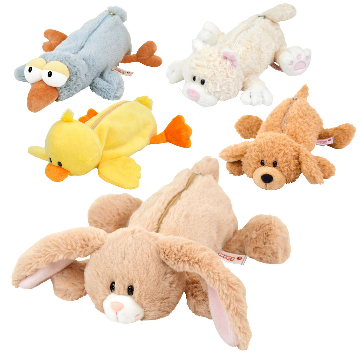 楽天市場】筆箱 フィギュアポーチ NICI ぬいぐるみ （ ニキ ポーチ