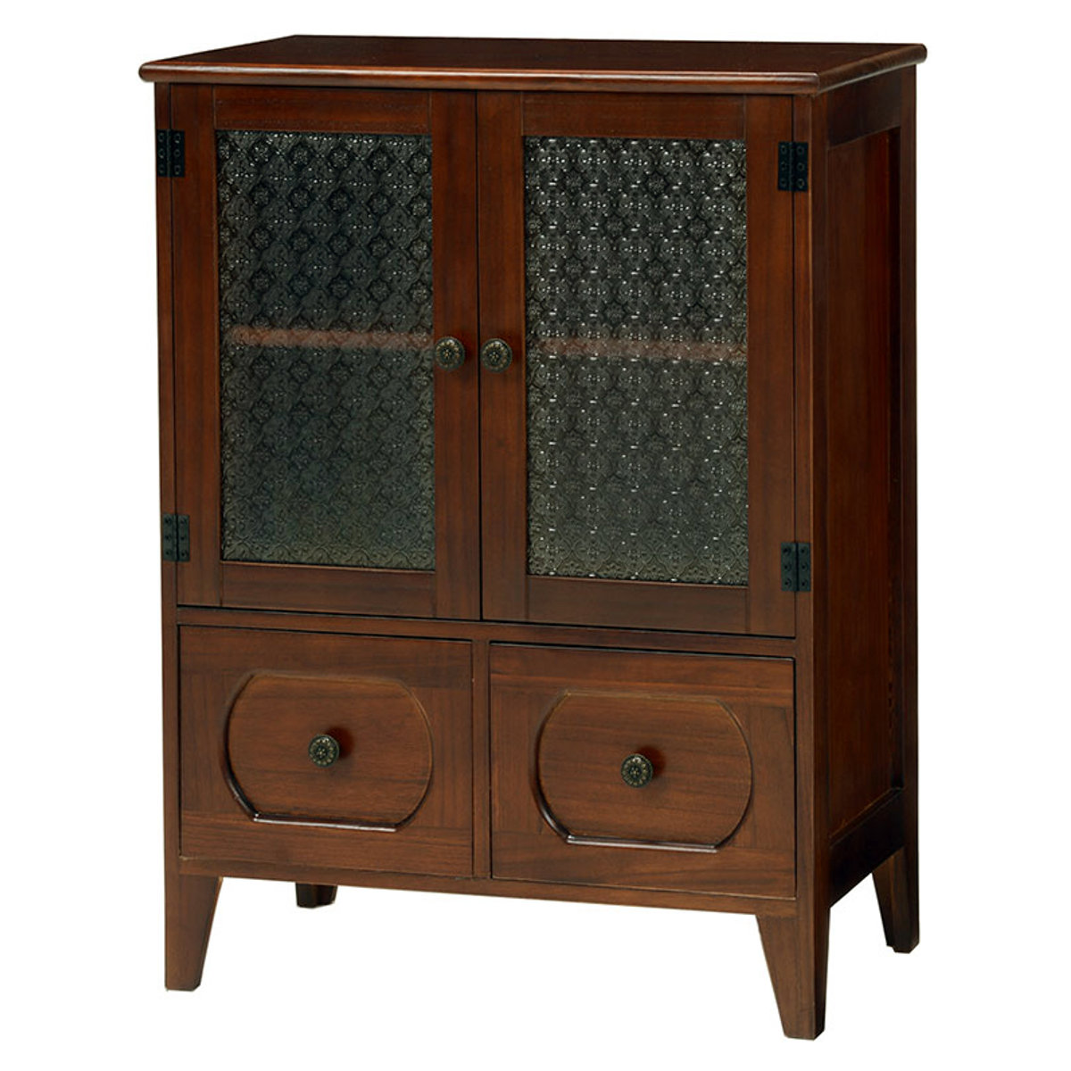 オールドカリモク 木製 棚 5段キャビネット 引き出し アンティーク