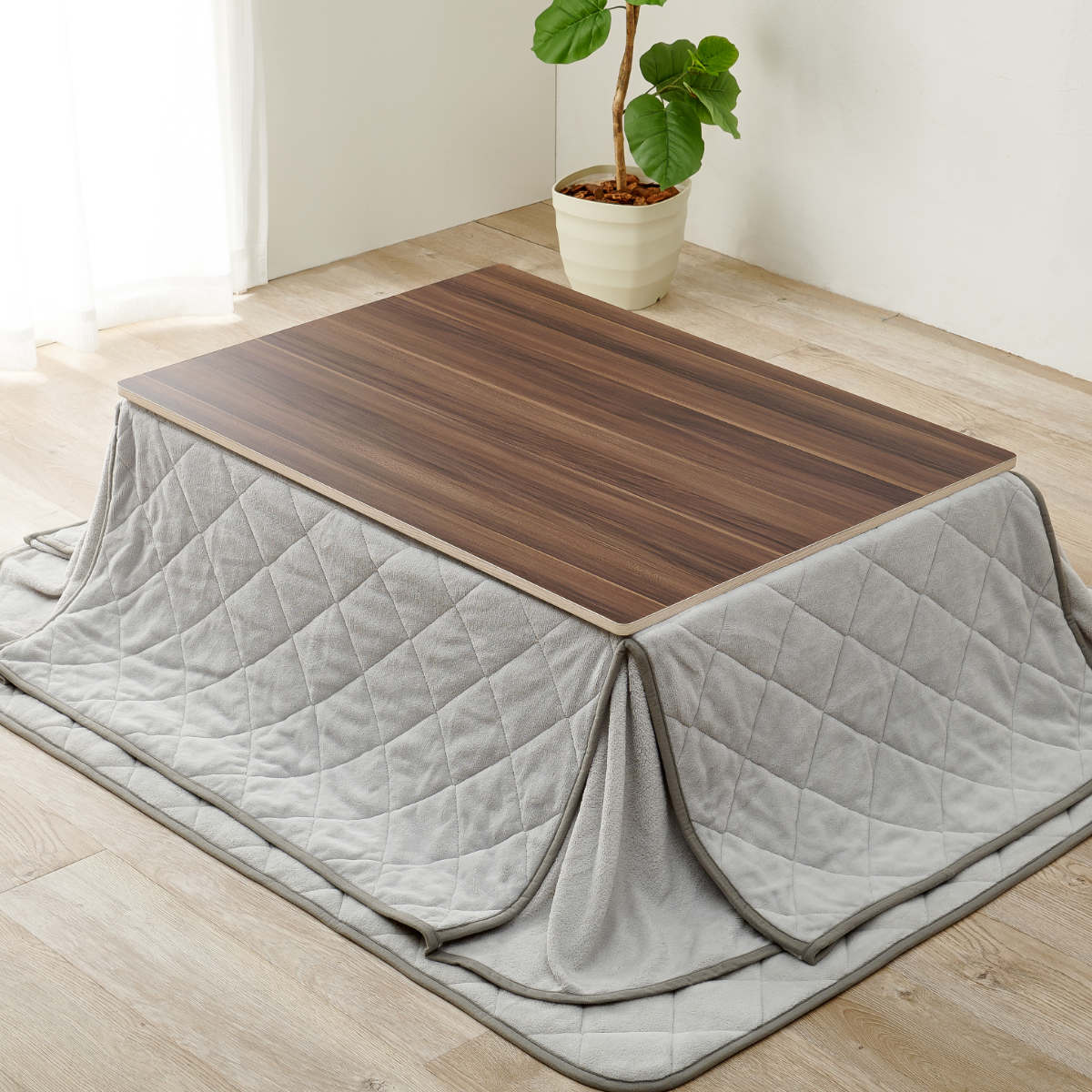 楽天市場】こたつ天板 105×75cm 長方形 木目調 リバーシブル （ 送料