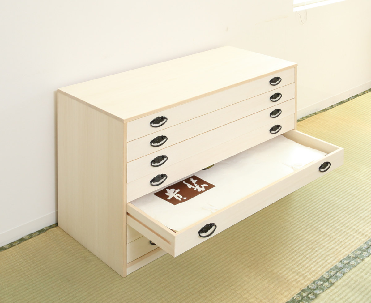楽天市場】桐タンス 幅98.5cm 7段 引出し 完成品 日本製 （ 桐 桐箪笥