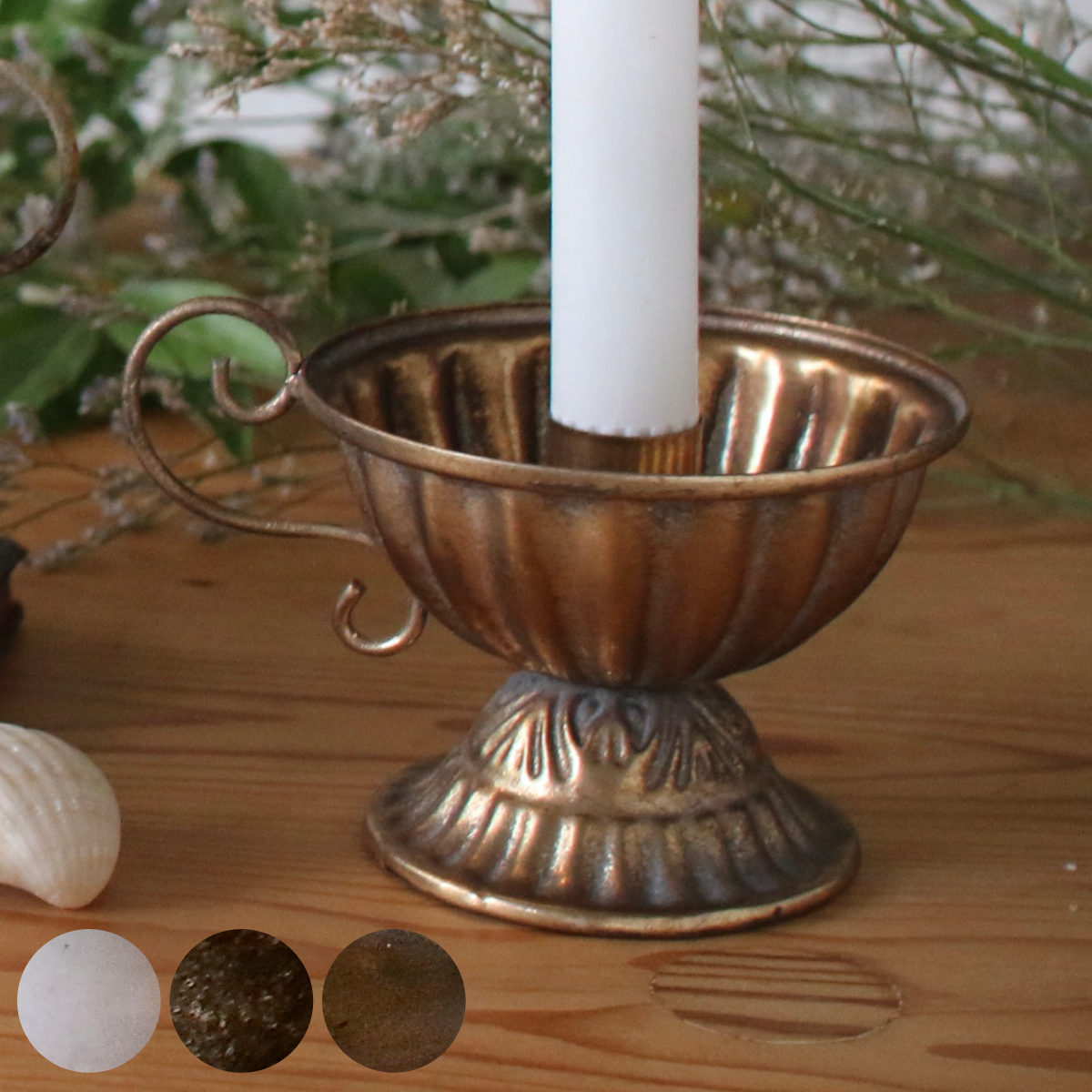 品番 a-0291 燭台 アンティーク ろうそく立 照明 灯り 木製 品番a-0291