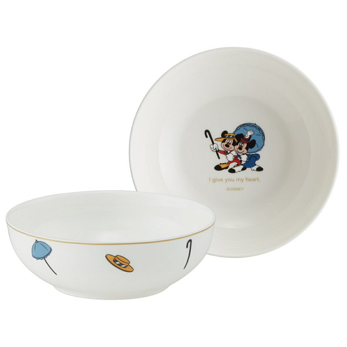 楽天市場】ボウル フルーツ皿 ミッキー＆ミニー （ 電子レンジ対応 食